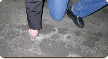 Защита и обеспыливание бетонного пола